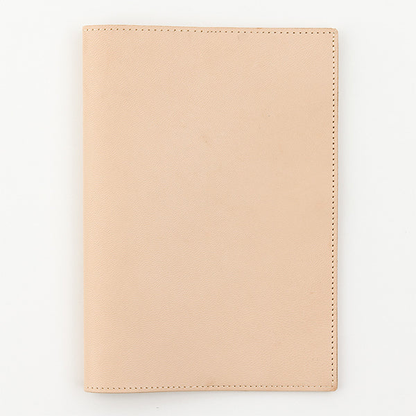 Midori MD Notebook Cover - Goat Leather - A5 - - Notebook Accessories - Bunbougu
