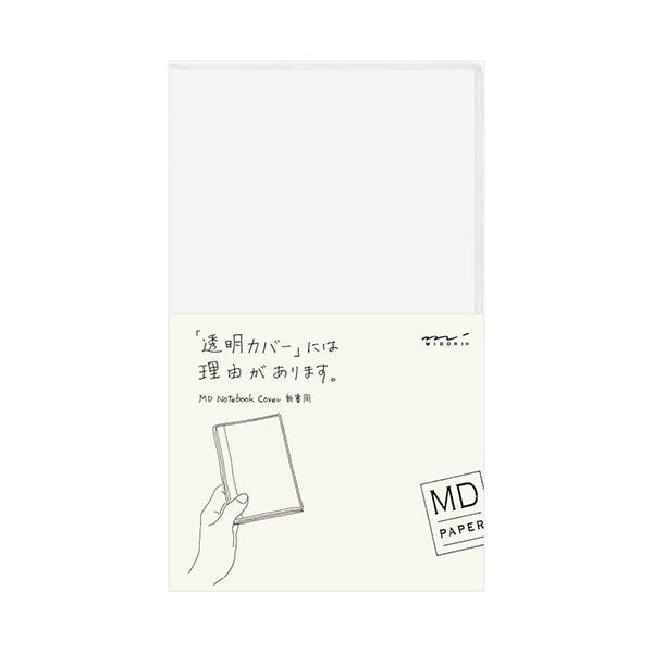 Midori MD Notebook Cover - Clear - B6 Slim -  - Notebook Accessories - Bunbougu